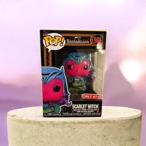 Funko Pop! Vinyl: Marvel - Scarlet Witch (Black Light) - Target (Exclusive) #986